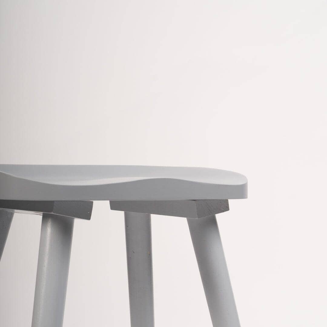OUTLET - Silvester Grey Bar Stool