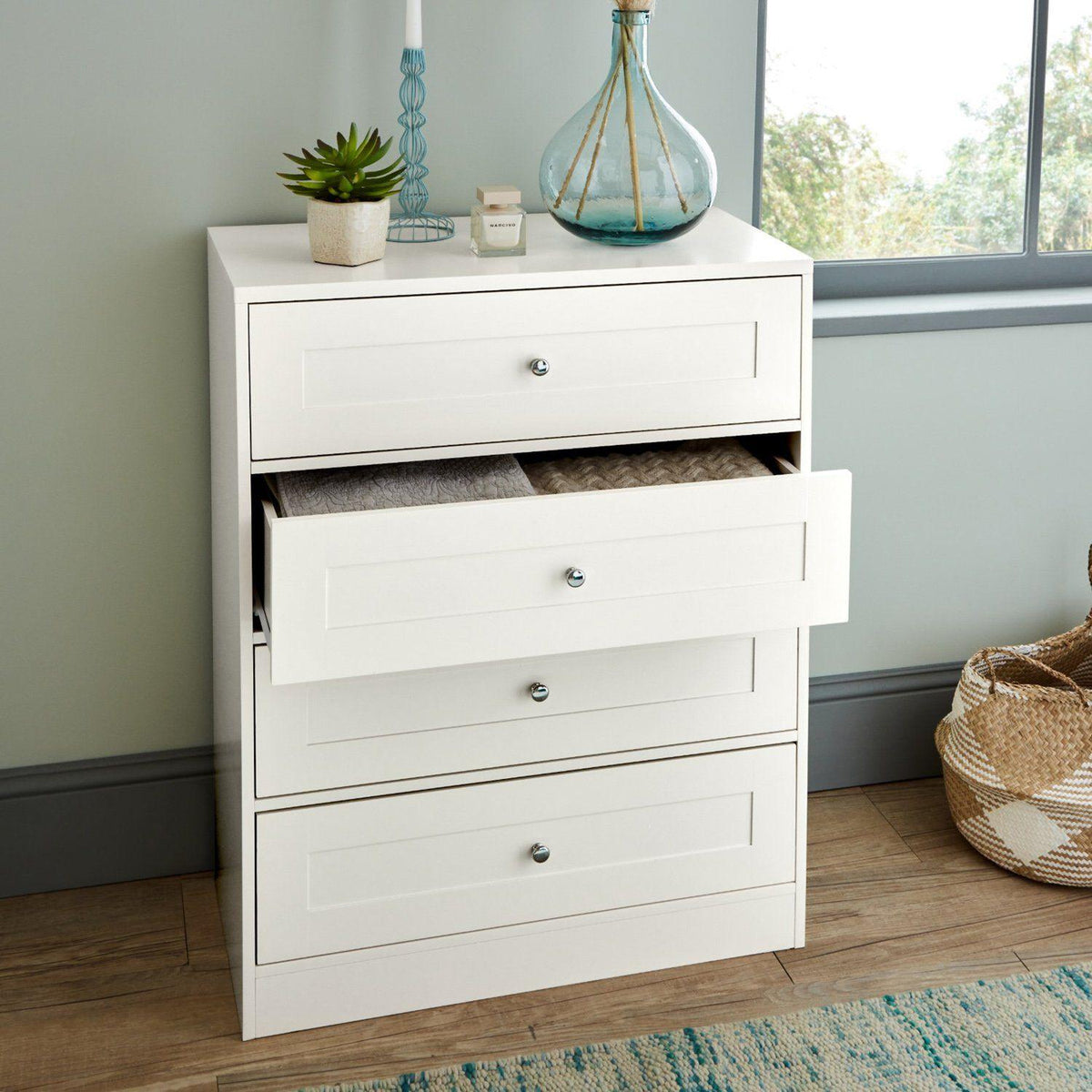 Stevie Bedroom Furniture Set - White