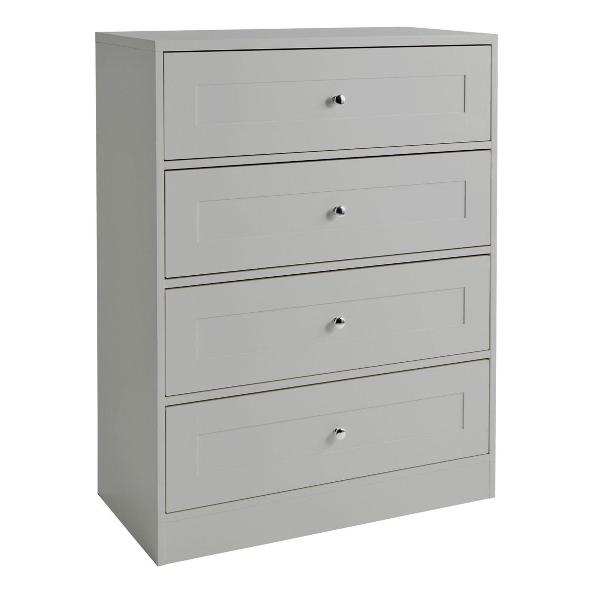 Stevie Chest of Drawers - 4 Drawer Grey