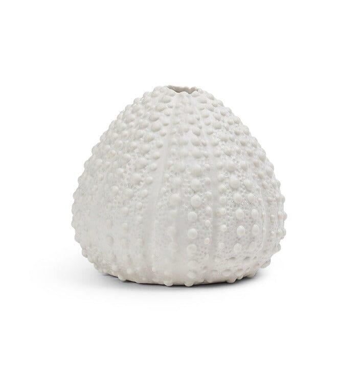 OUTLET - Thurnham 11cm Ceramic Sea Urchin Ornament - White
