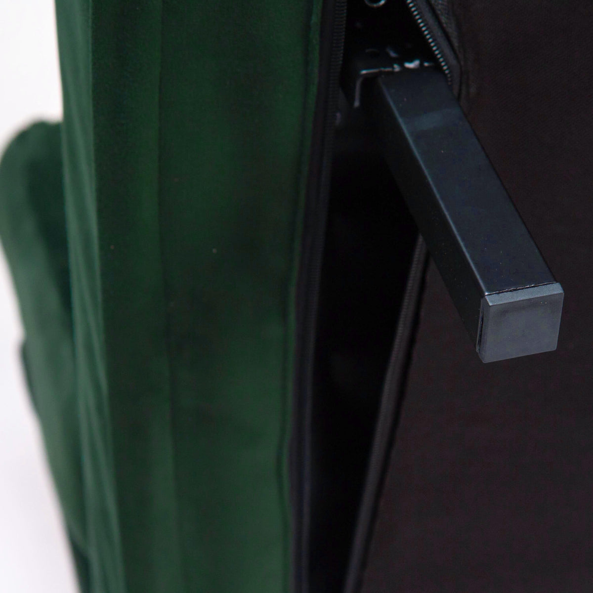 Una 2 Seater Double Sofa Bed - Green Velvet
