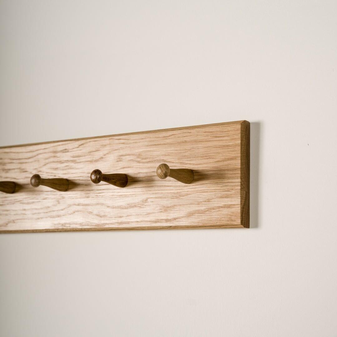 OUTLET - Willow Wooden Coat Rack - Oak