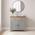 Bampton 2 Door Sideboard - Stone Grey