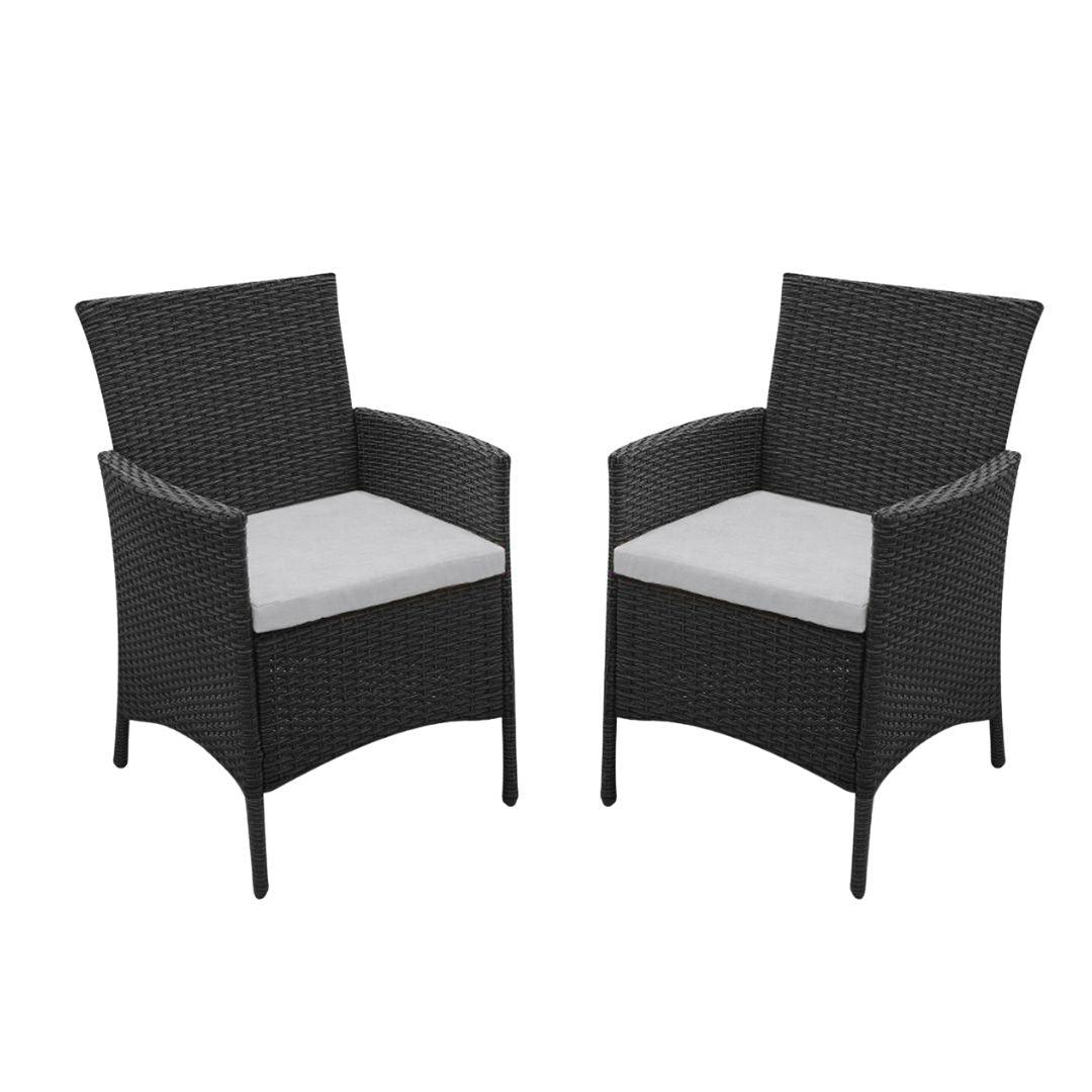 Kemble/Marston Stackable Chair - Black - Set of 2