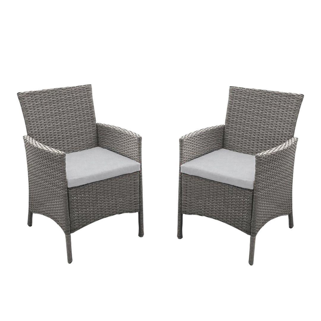Kemble/Marston Stackable Chair - Grey - Set of 2