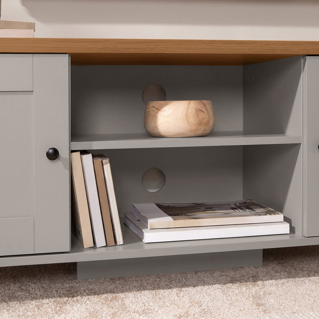 Bampton Stone Grey TV Unit