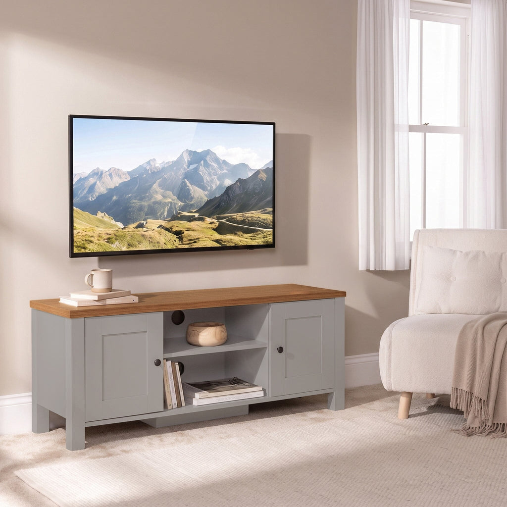 Bampton Stone Grey TV Unit