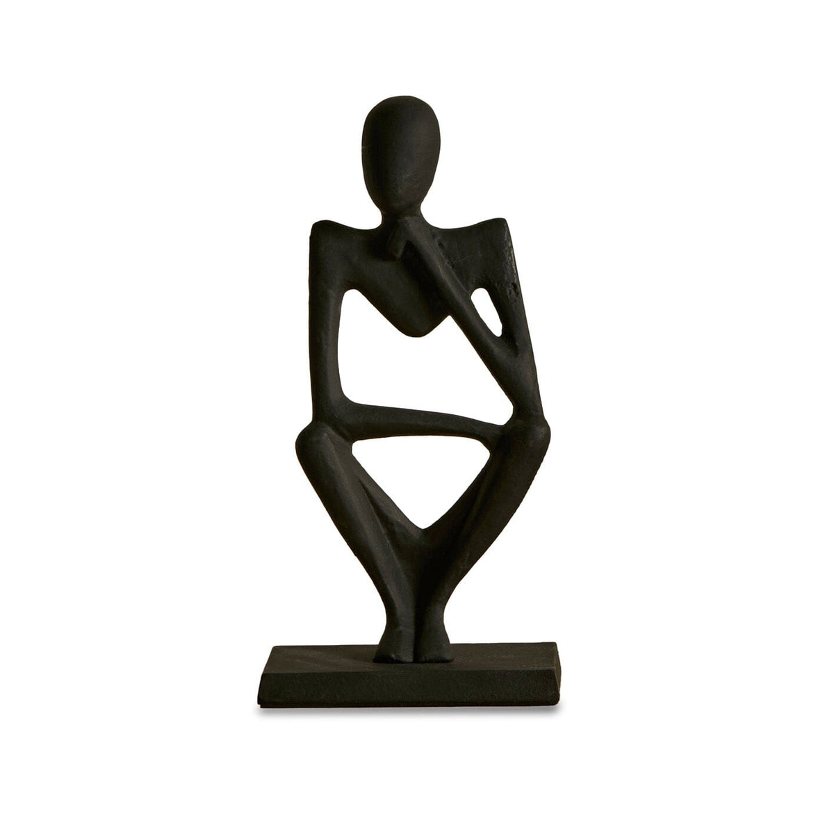 Embley 29cm Metal Figurine Ornament - Black