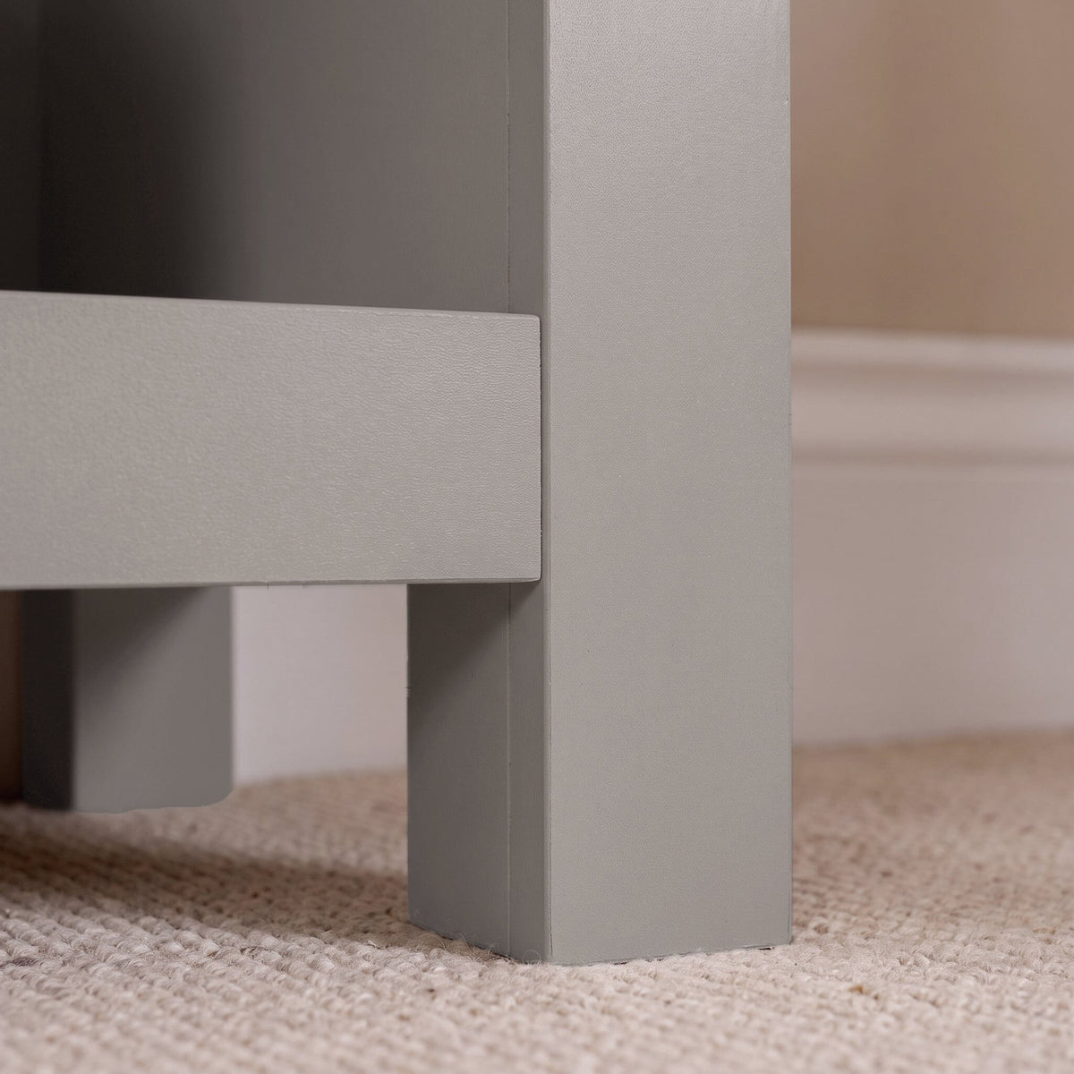 Bampton Stone Grey Tall  Bookcase