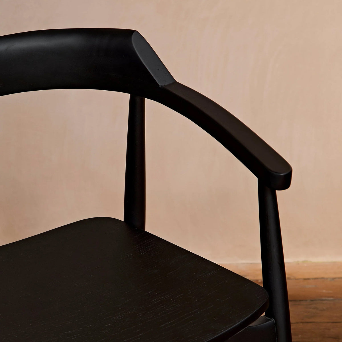 Carter Bar Stool - Black Oak