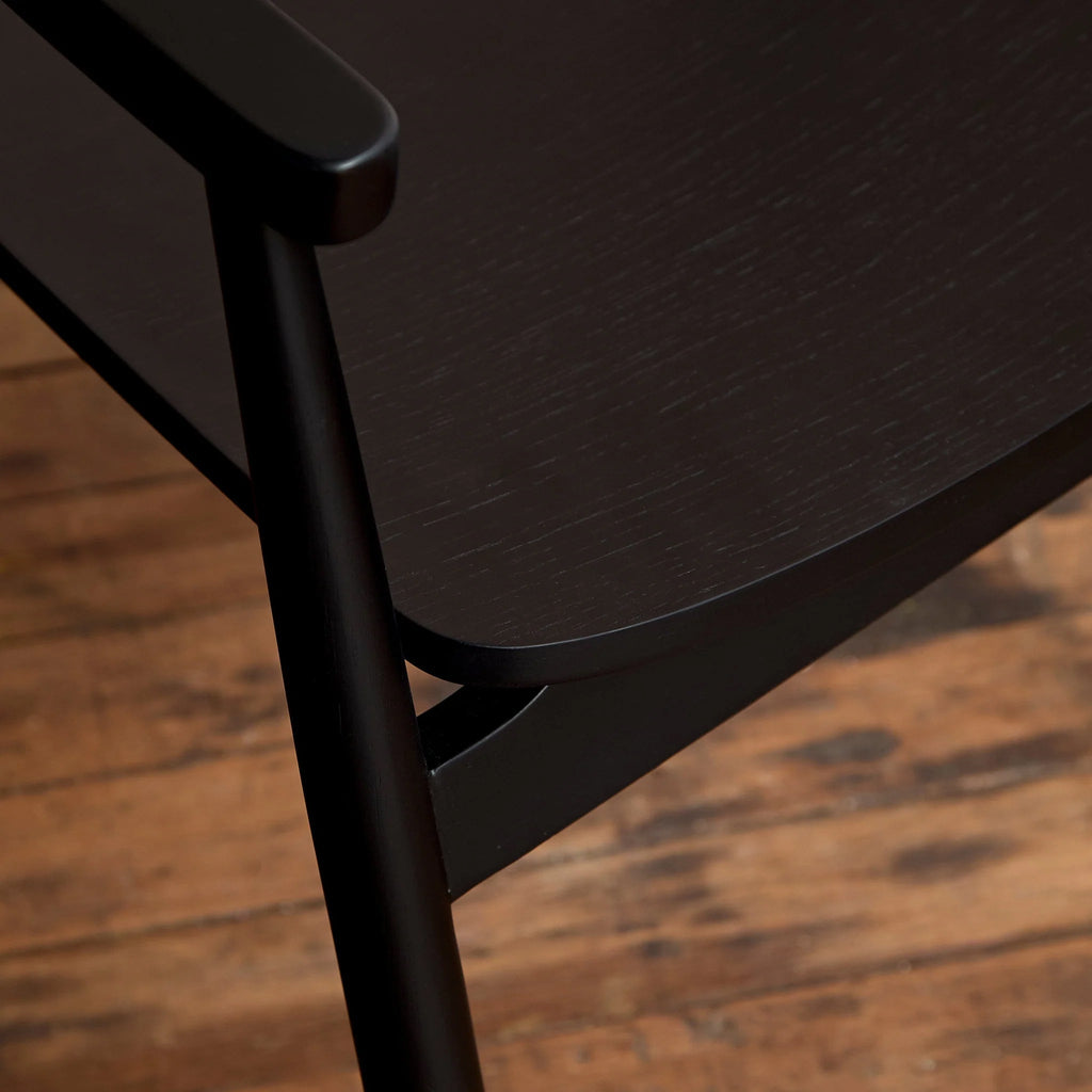 Carter Bar Stool - Black Oak