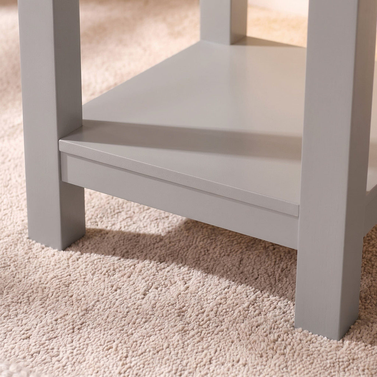 Bampton Stone Grey Side Table
