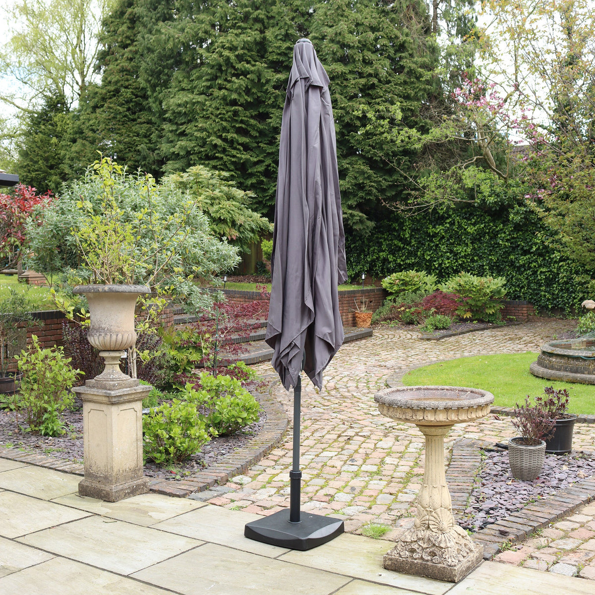 2.7 x 3m Rectangular Parasol Aluminium