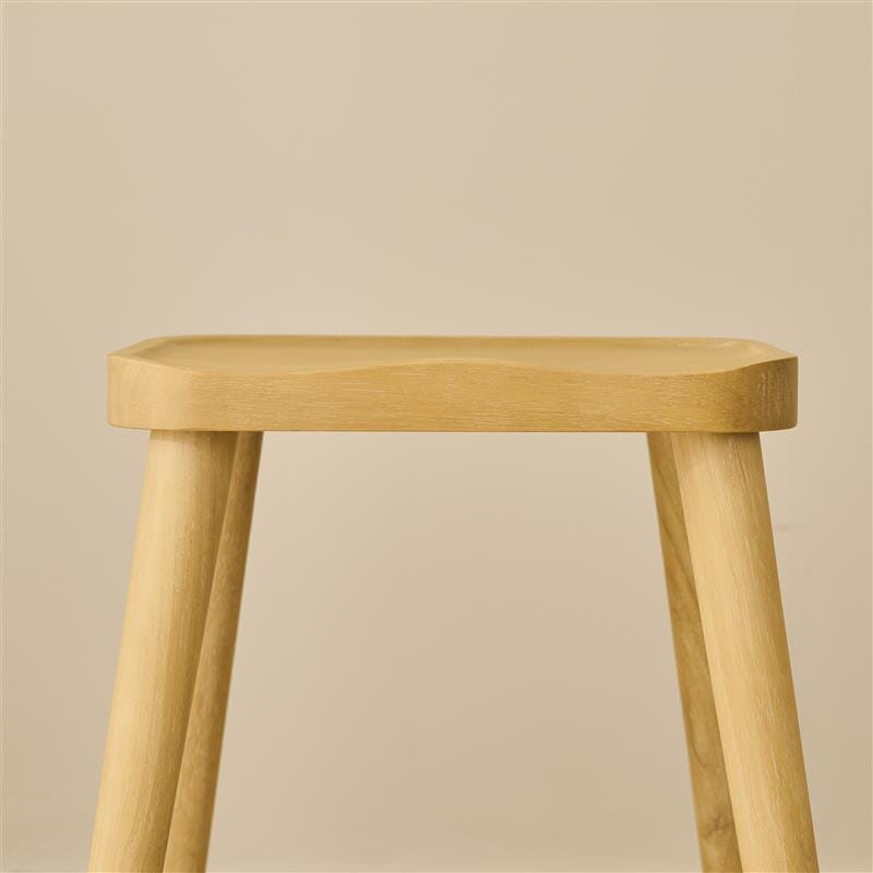 Silvester Pale Oak Bar Stool