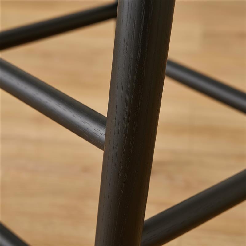 Silvester Black Bar Stool