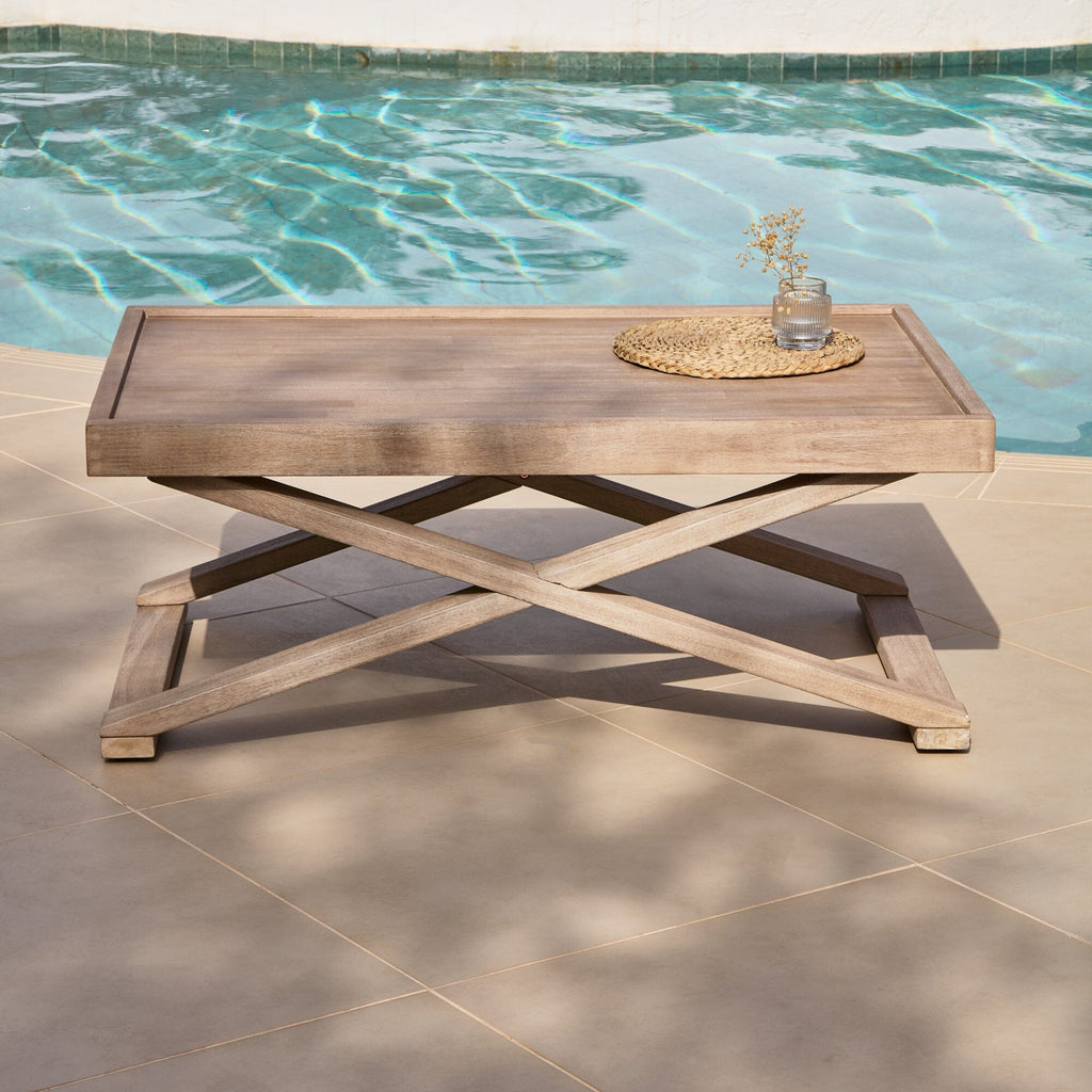 Akira 5 Seater Wooden Garden Set with Coffee Table