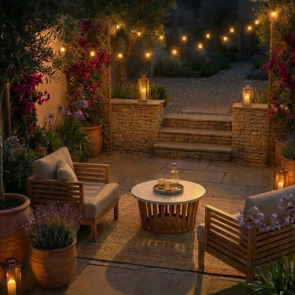 Amira 2 Seater Bistro Set