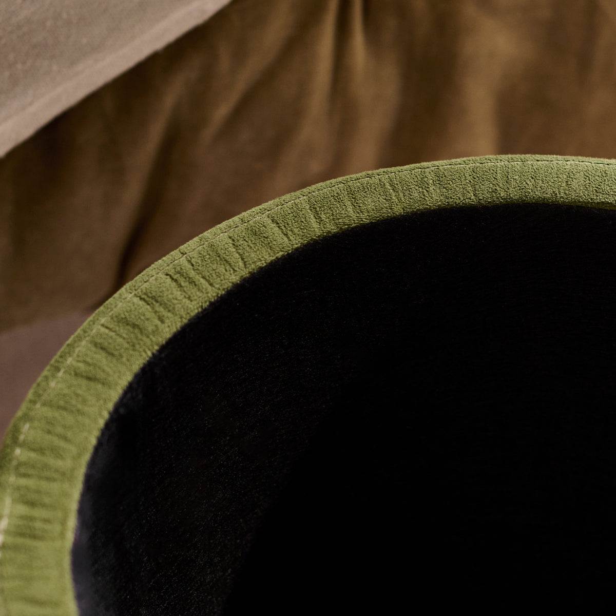 Abigail Storage Pouffe/Footstool - Fern Green