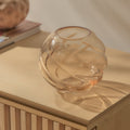 Adria 13cm Glass Vase - Champagne