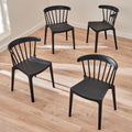 Agatha Black Dining Chairs - Set of 4
