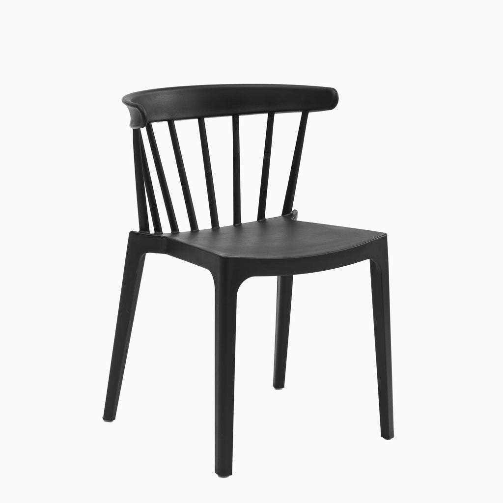 Agatha Black Dining Chairs - Set of 4
