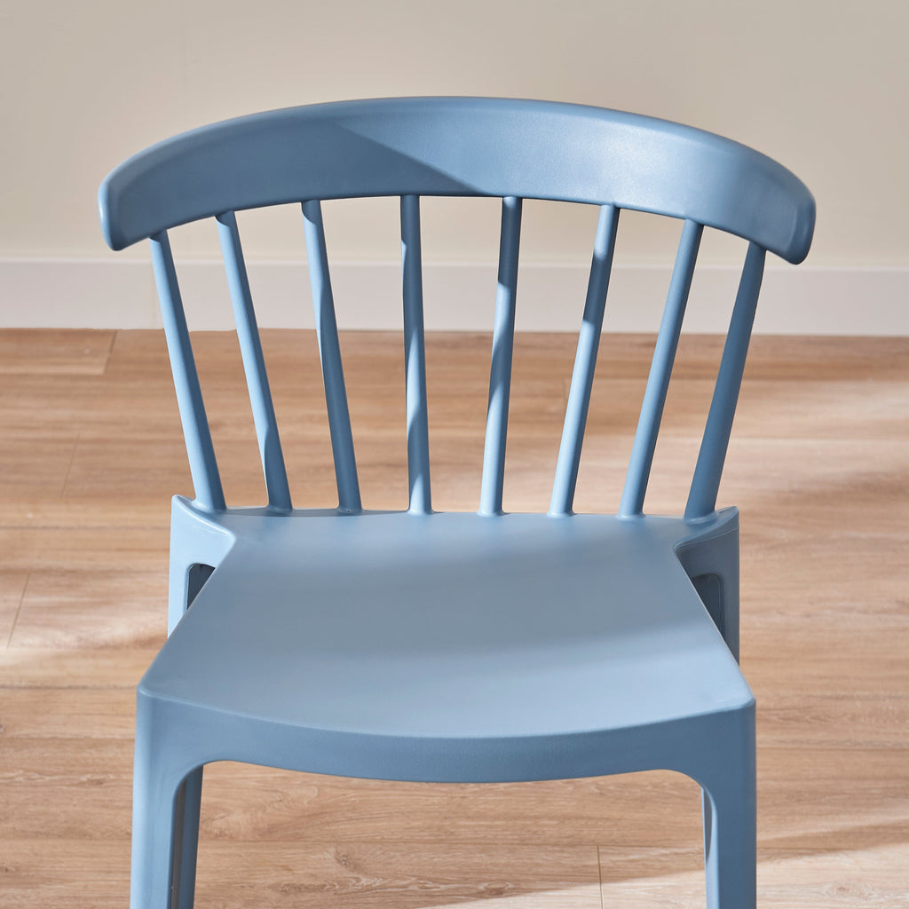 Agatha Blue Dining Chairs - Set of 4
