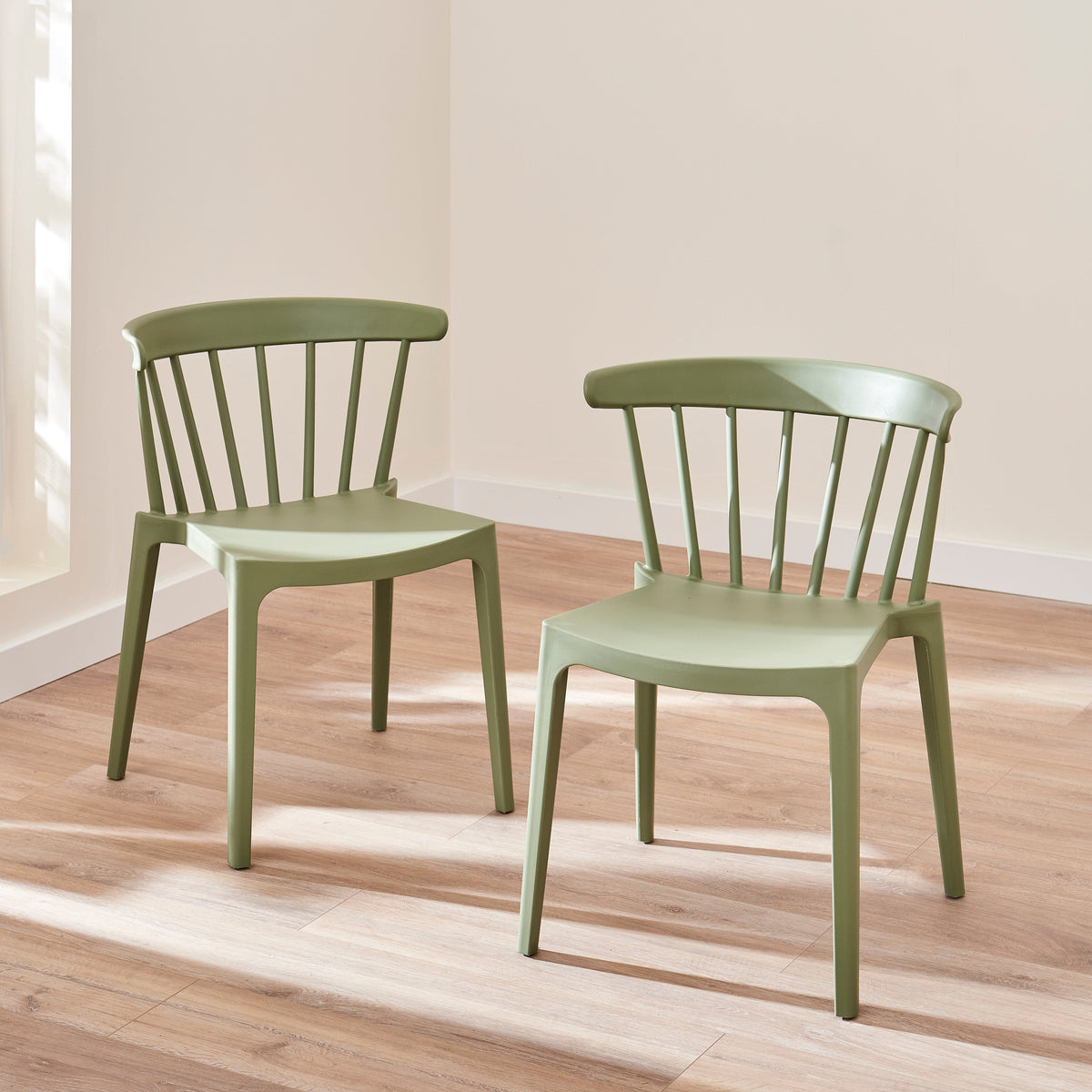 Agatha Green Dining Chairs - Set of 4