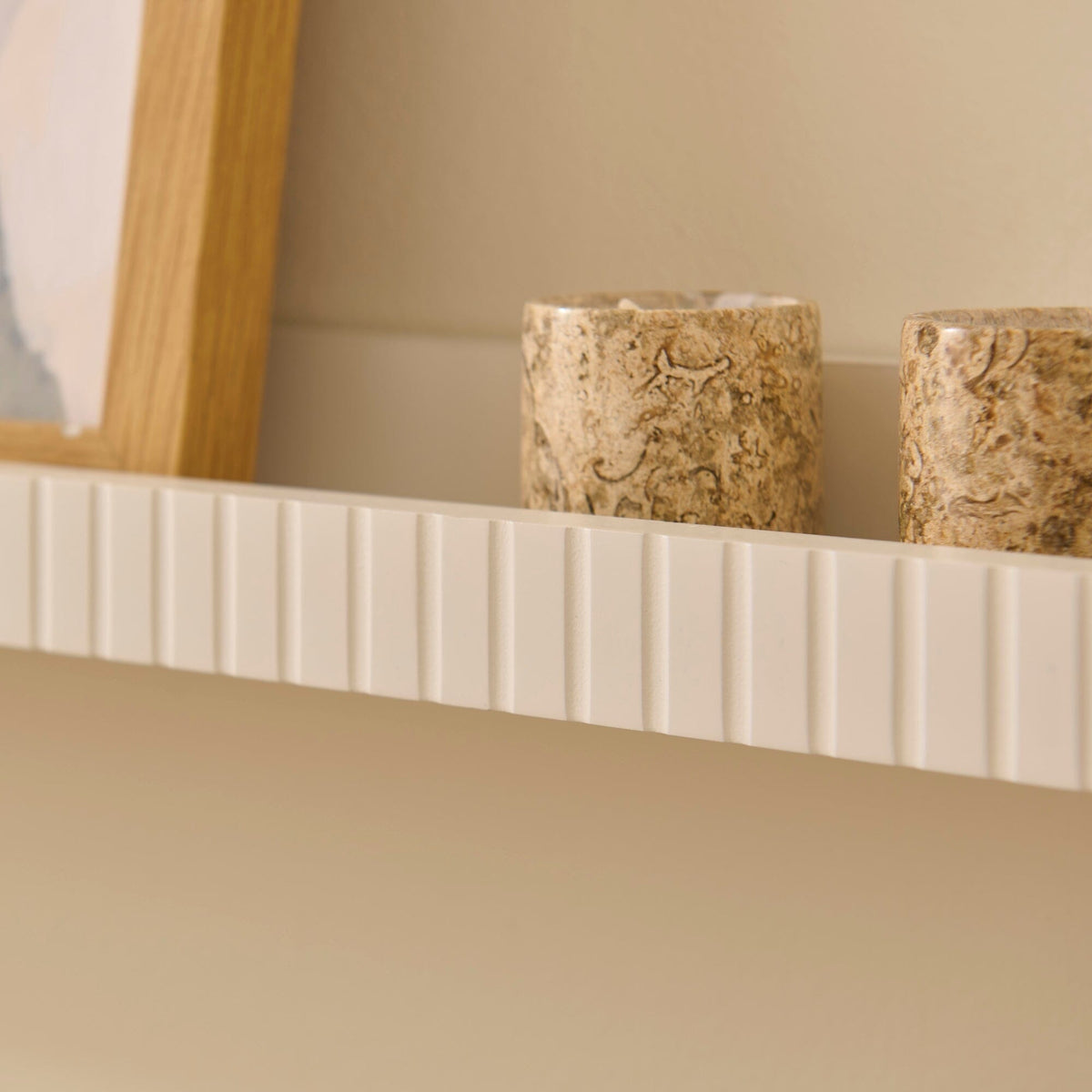 Alba 100cm Picture Ledge - White
