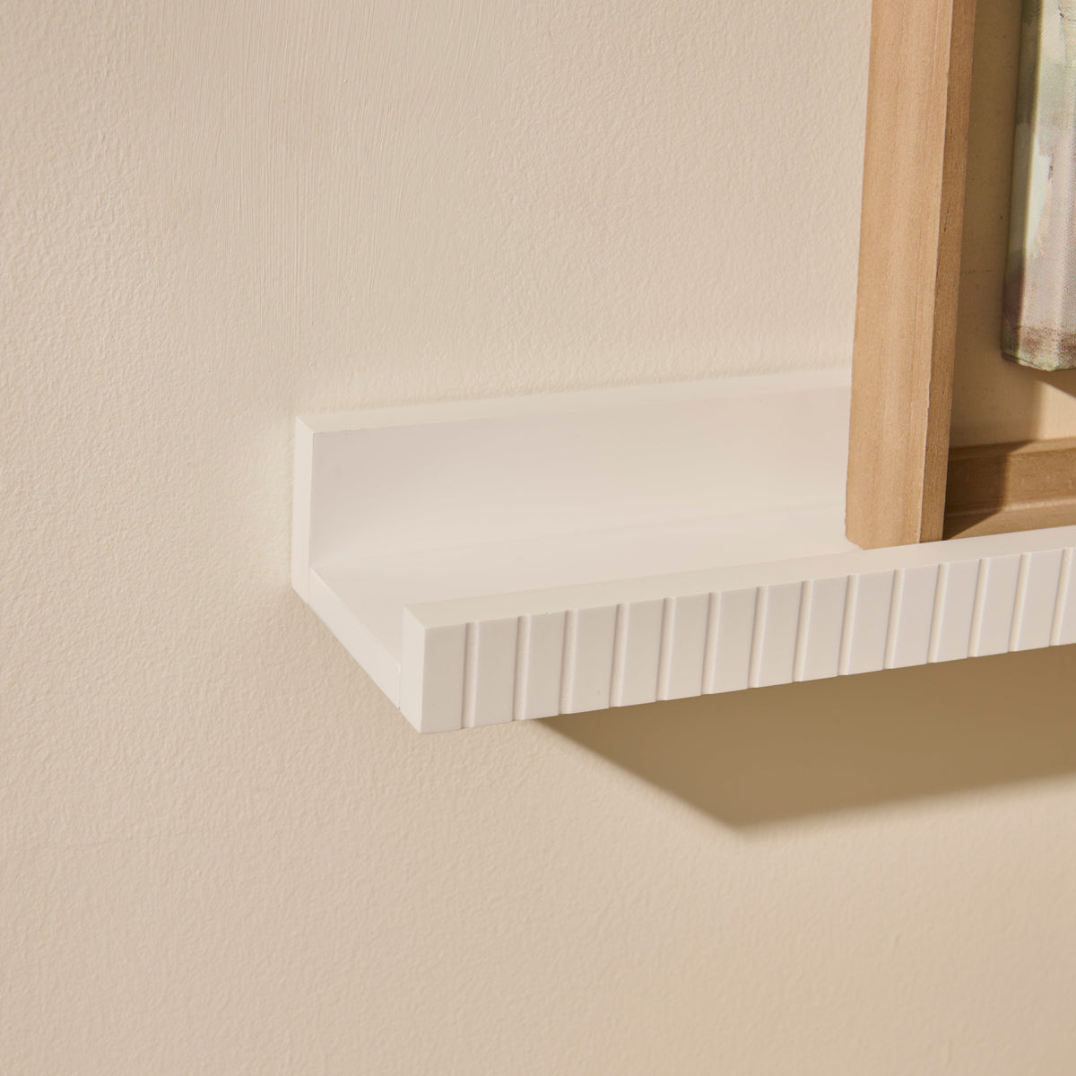 Alba 150cm Picture Ledge - White