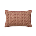 Aldeburgh 35x55cm Cushion Cover - Russet Red Abstract
