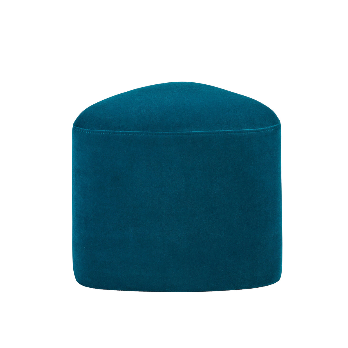 Alder Footstool - Deep Teal