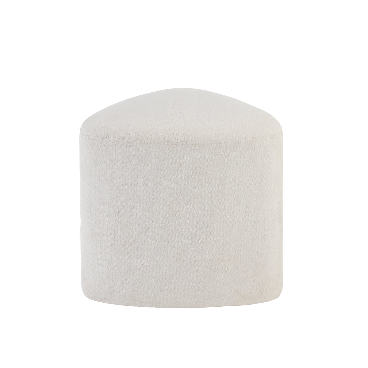 Alder Footstool - Ivory