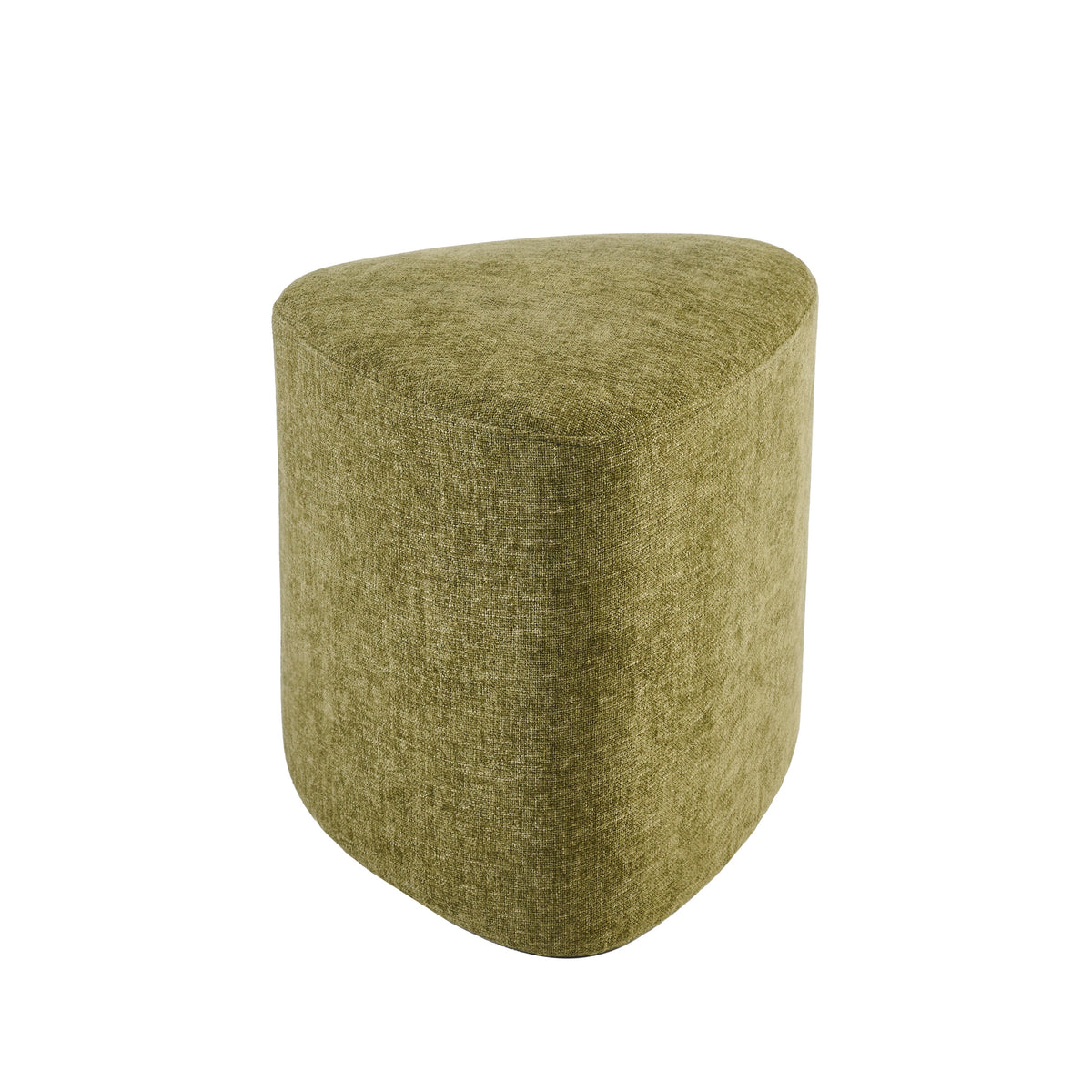 Alder Footstool - Moss Green