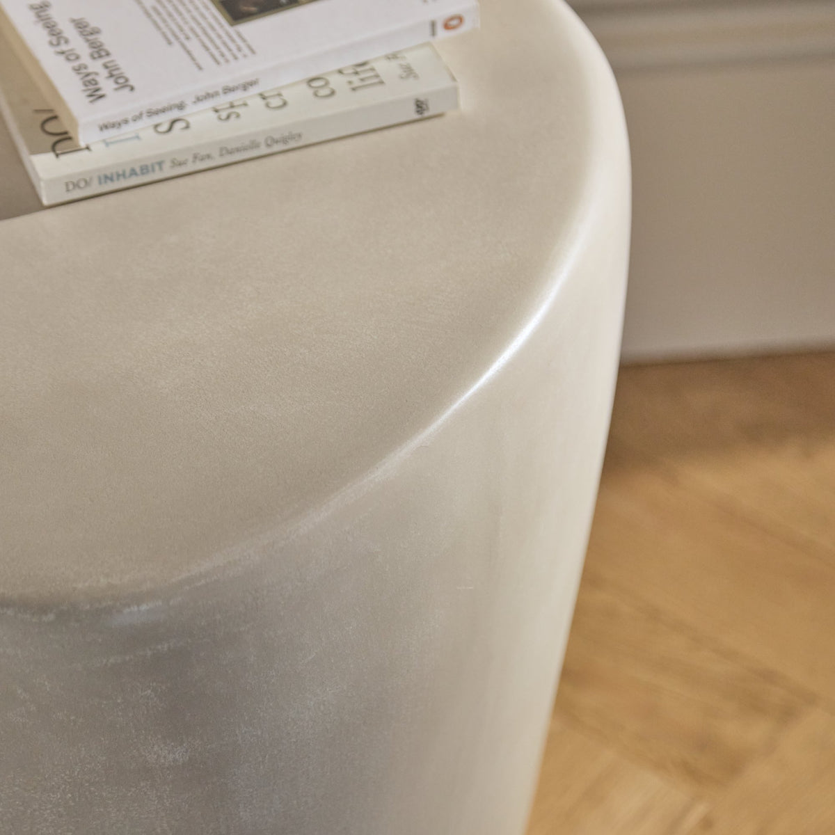 Alder Concrete Coffee Table - Sand