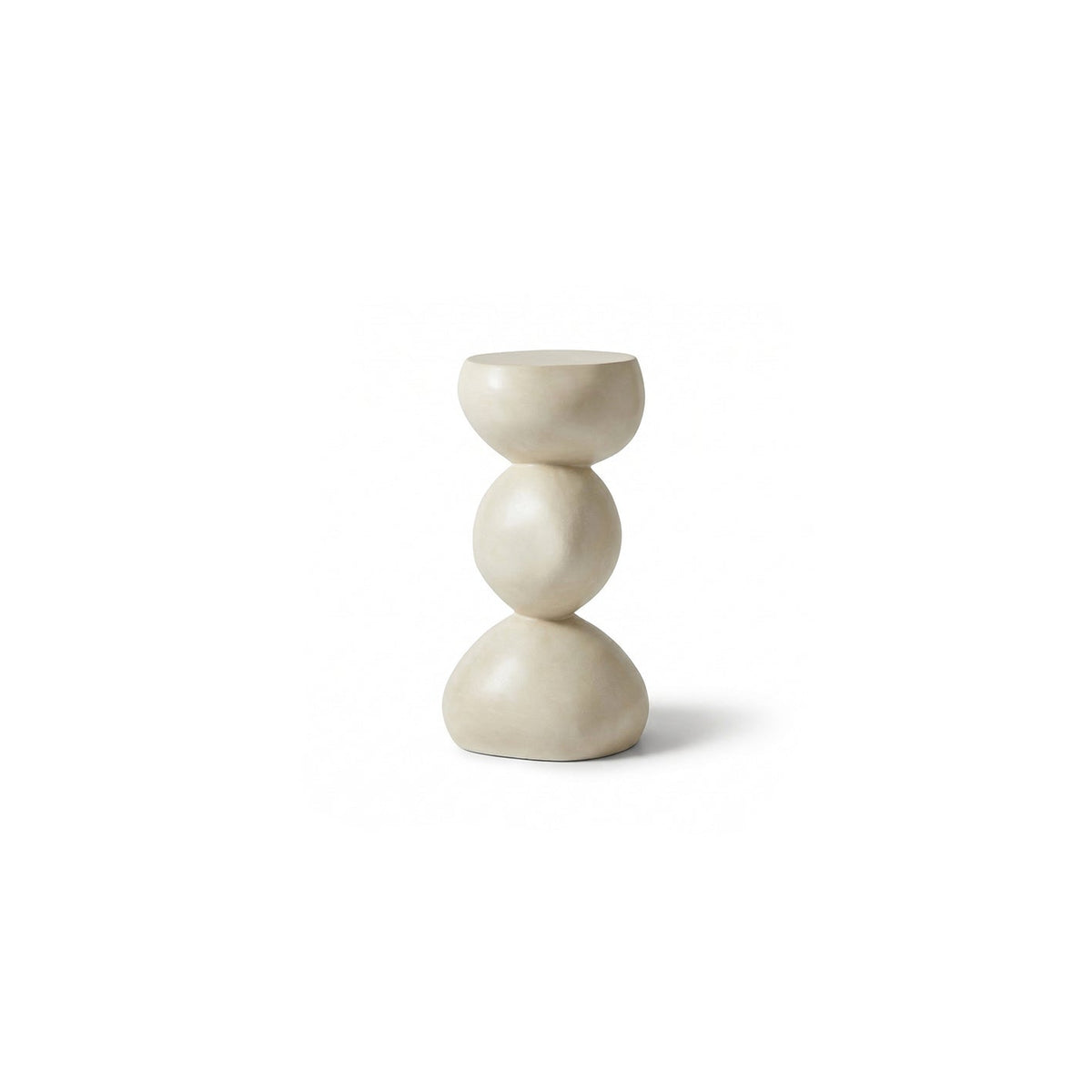 Alder 29cm Concrete Round Side Table - Sand