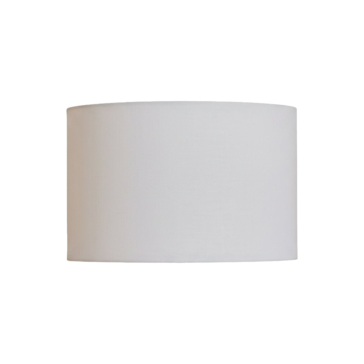 Alderton 35cm Cotton Lamp Shade - Snow White