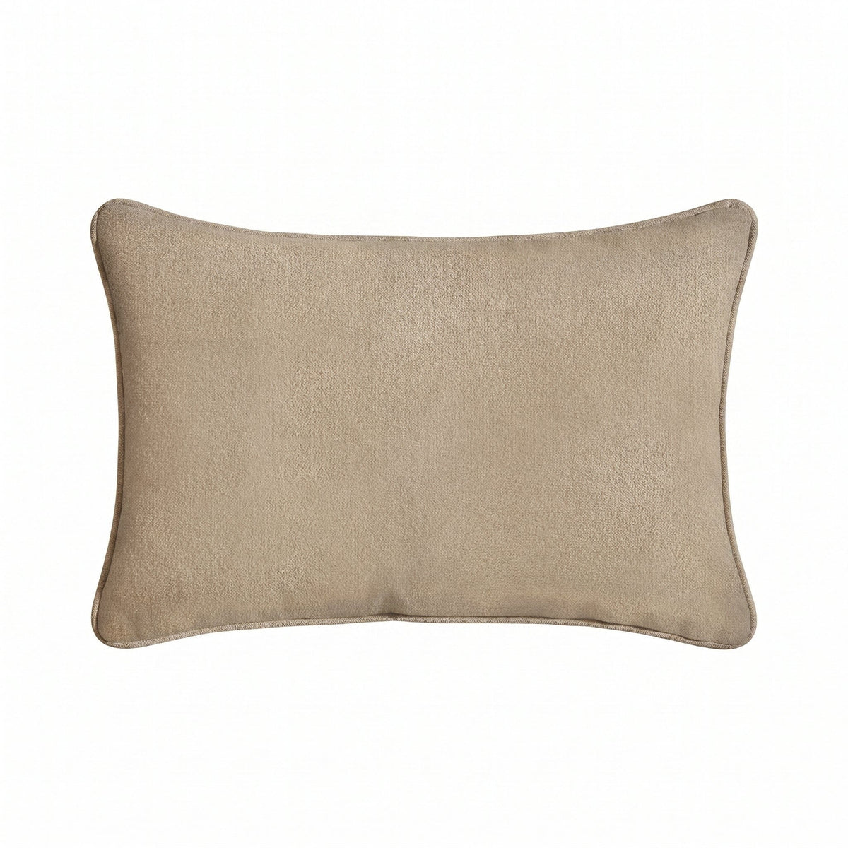 Alford 35x55cm Piped Edge Scatter Cushion Cover - Soft Beige