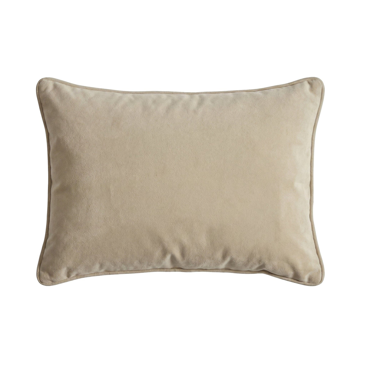 Alford 35x55cm Velvet Piped Edge Scatter Cushion Cover - Clay