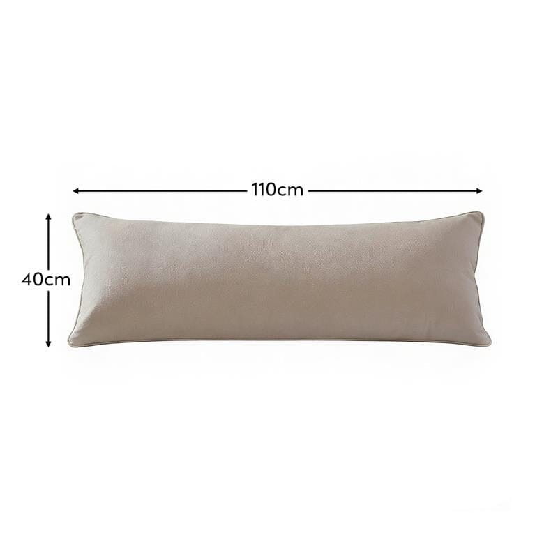 Alford 40x110cm Piped Edge Scatter Cushion Cover - Soft Beige