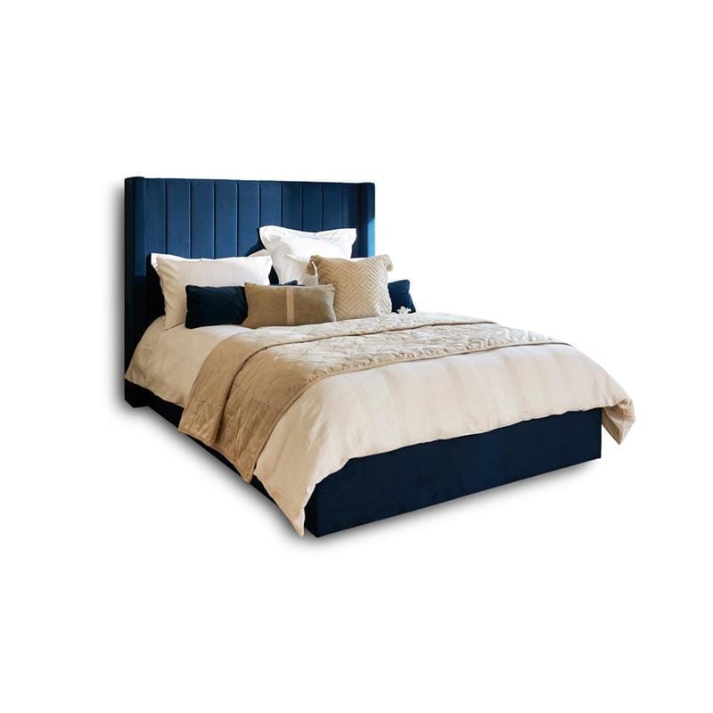 Outlet - Alice King Ottoman Bed - Ink