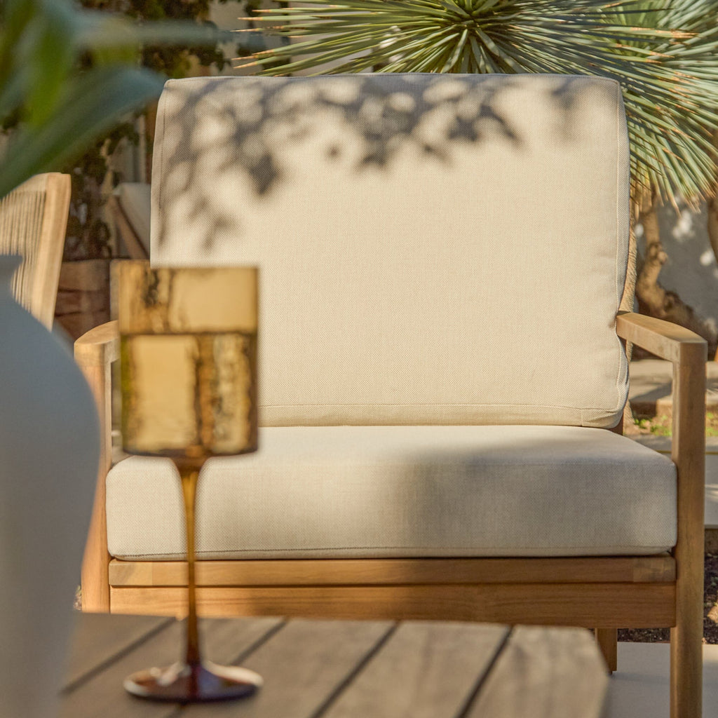 Alora Conversation Set Garden Cushion Covers - Cream