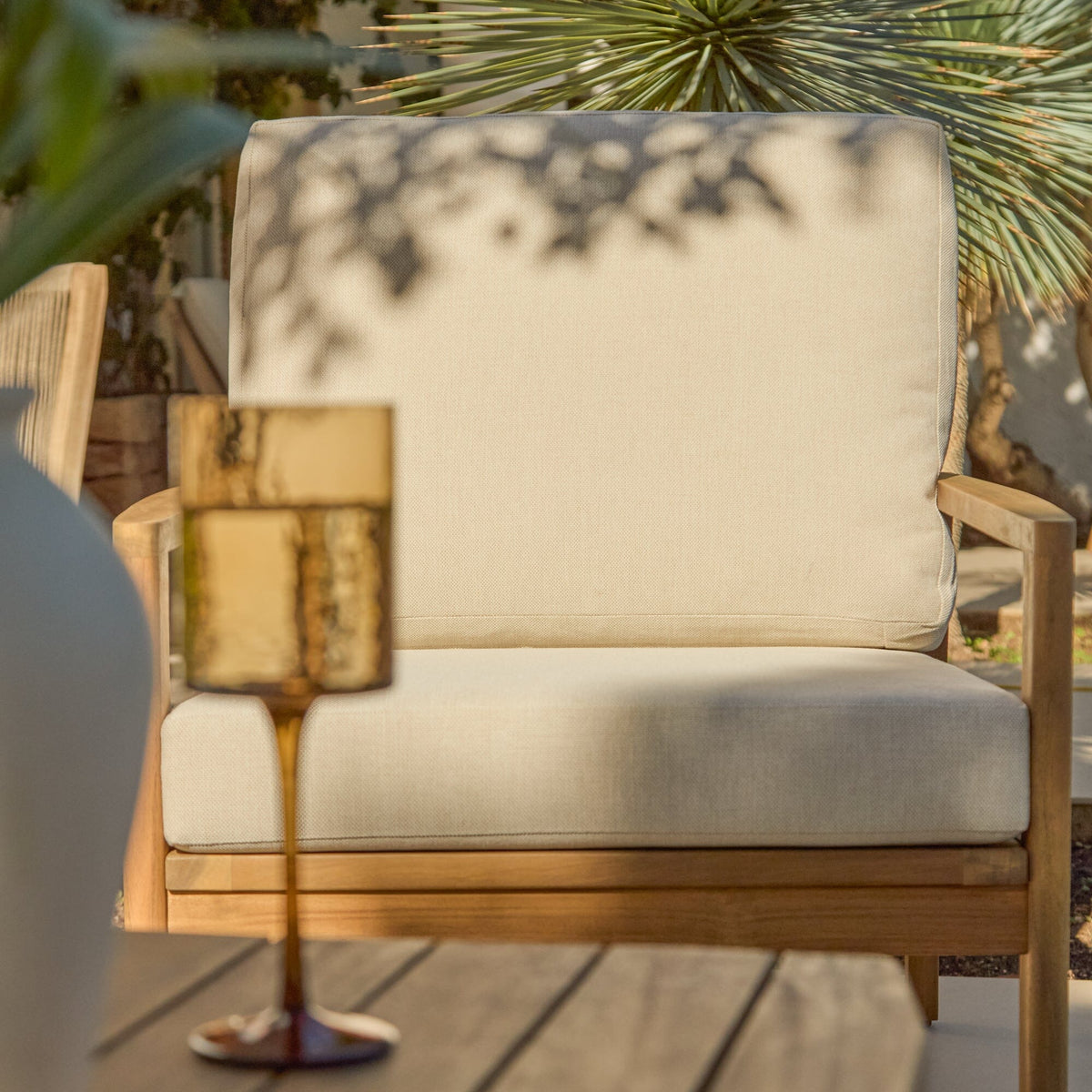 Alora Conversation Set Garden Cushion Covers - Cream