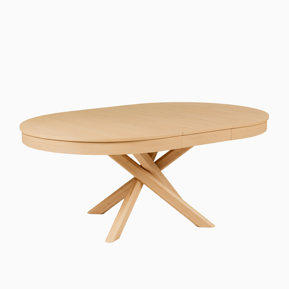 Amelia Pale Oak Extendable Dining Table