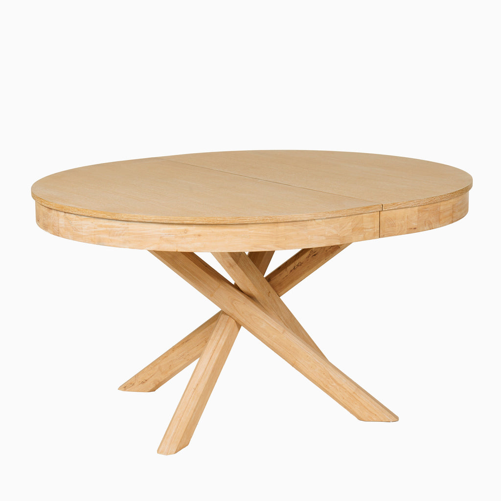 Amelia Pale Oak Extendable Dining Table