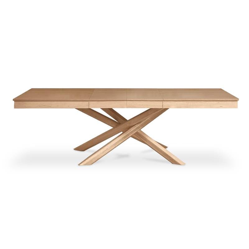 Outlet - Amelia Pale Oak Wood Extendable Dining Table