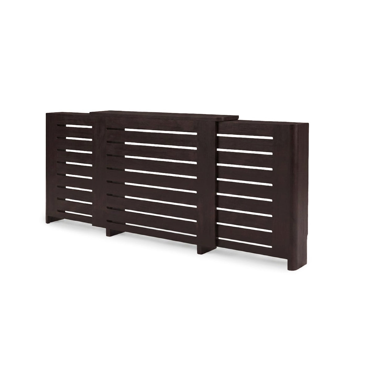 Asha Adjustable Radiator Cover - Coffee Brown