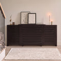 Asha Adjustable Radiator Cover - Coffee Brown