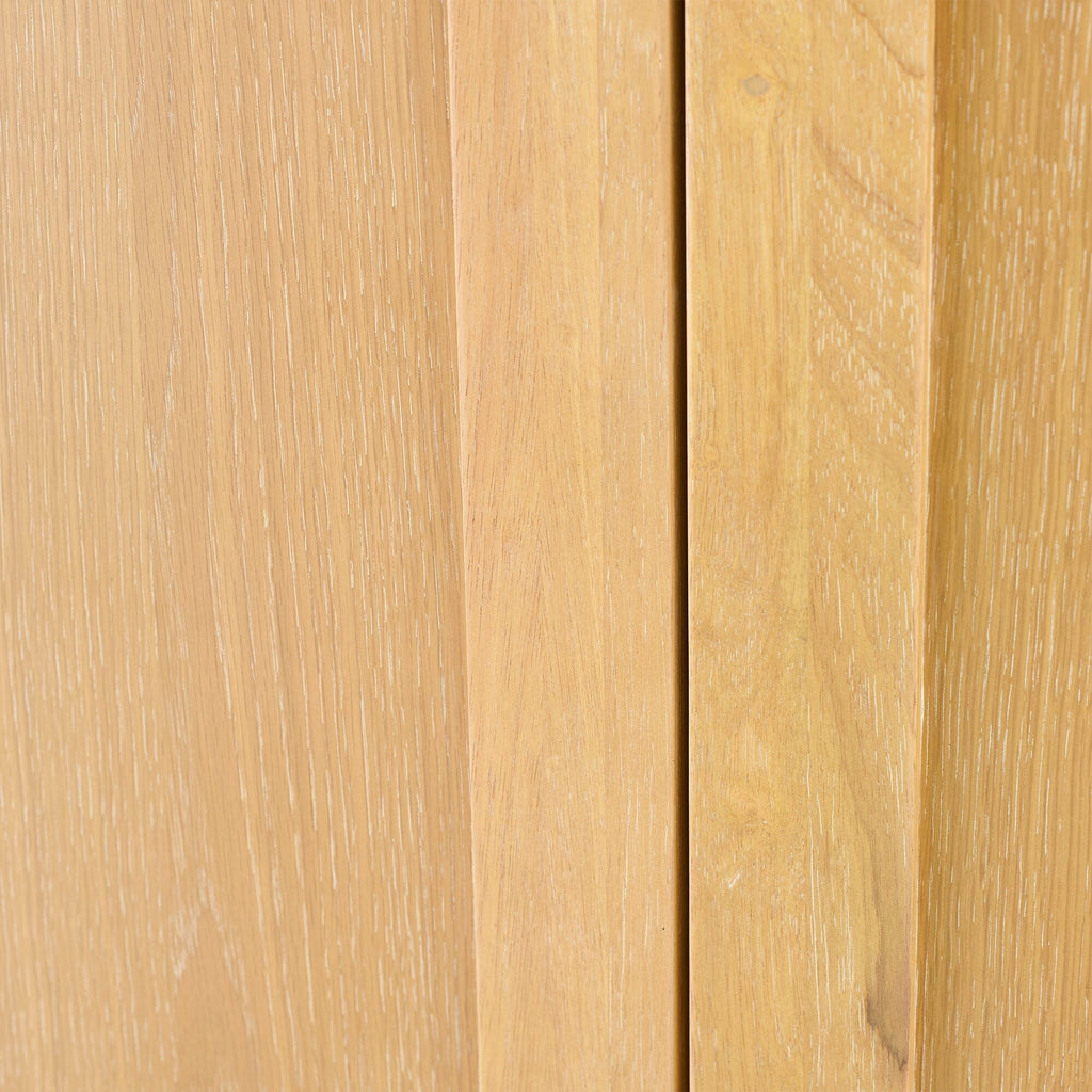 Astrid 3 Door Large Sideboard - Whitewash Oak