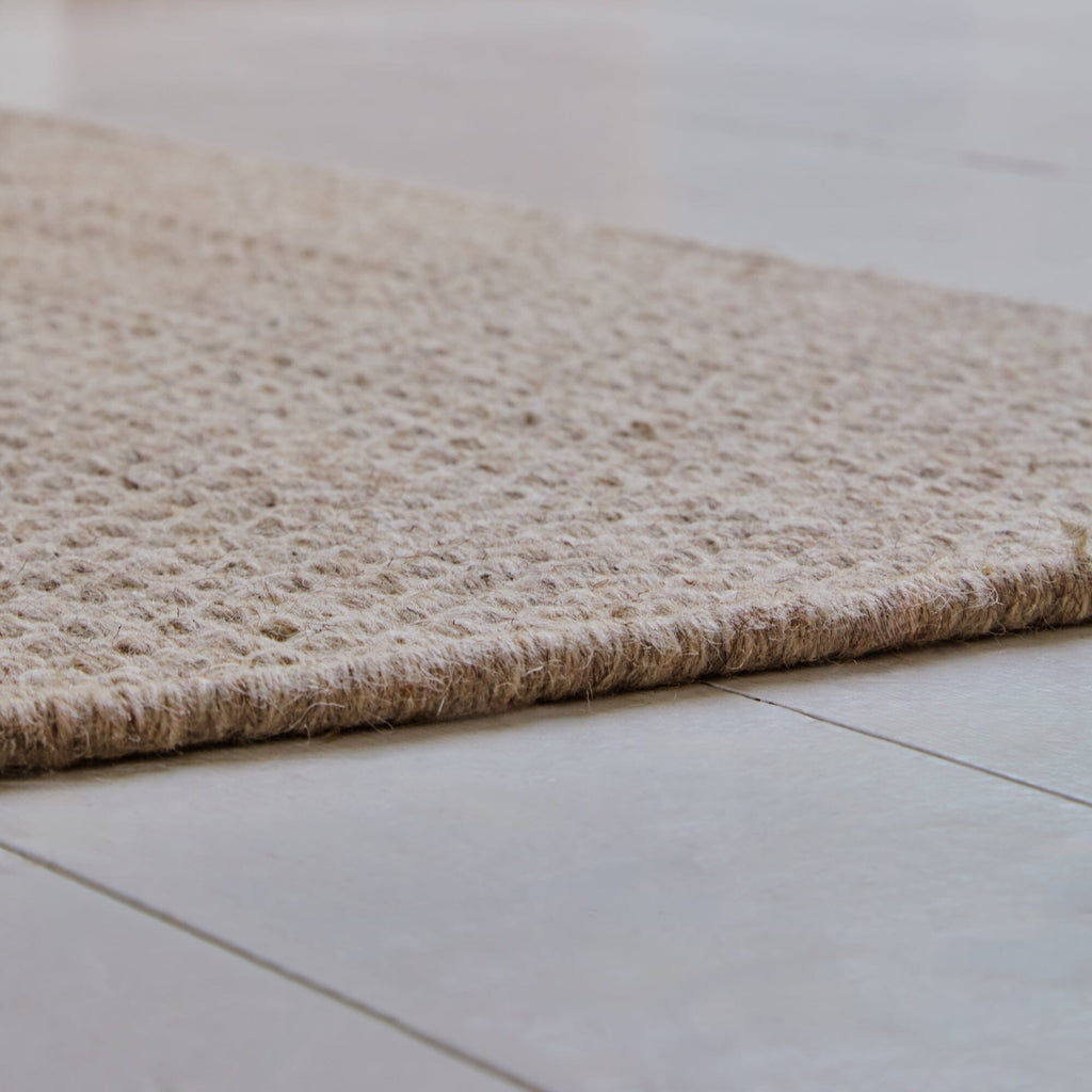 Atcham Sand Wool & Cotton Rug - 120 x 170cm