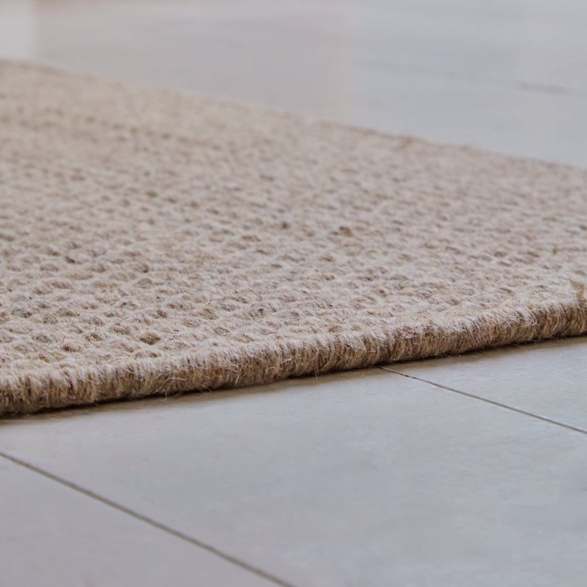 Atcham Sand Wool & Cotton Rug - 120 x 170cm